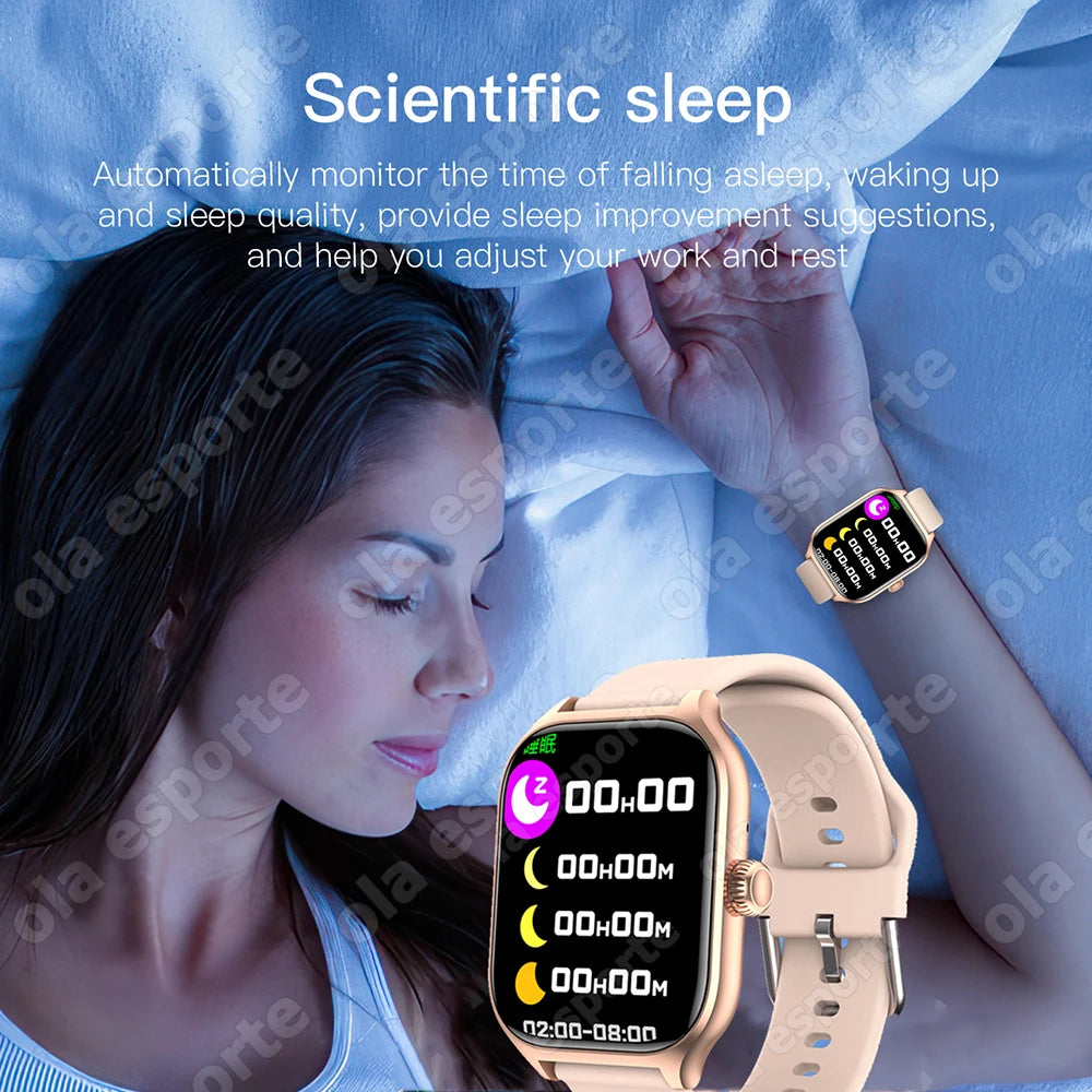 New Sports Smart Watch For Men/Women Waterproof Bluetooth Call Multiple Sports Modes Pedometer Smartwatch Heart Rate Monitoring