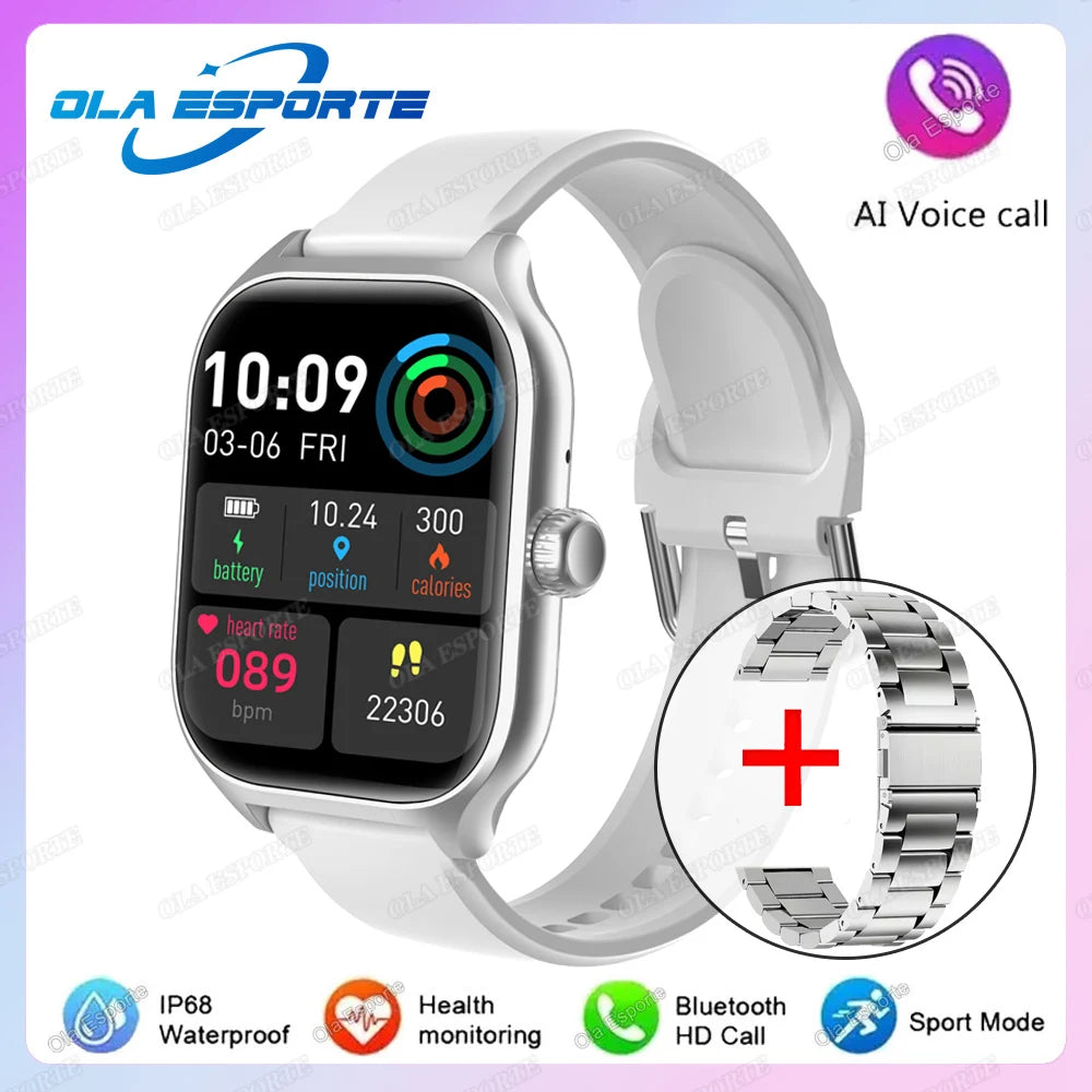 New Sports Smart Watch For Men/Women Waterproof Bluetooth Call Multiple Sports Modes Pedometer Smartwatch Heart Rate Monitoring