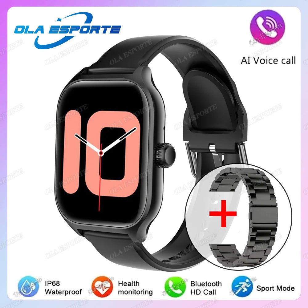 New Sports Smart Watch For Men/Women Waterproof Bluetooth Call Multiple Sports Modes Pedometer Smartwatch Heart Rate Monitoring
