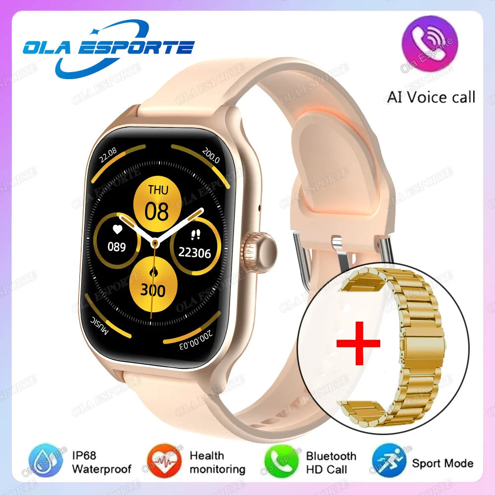 New Sports Smart Watch For Men/Women Waterproof Bluetooth Call Multiple Sports Modes Pedometer Smartwatch Heart Rate Monitoring