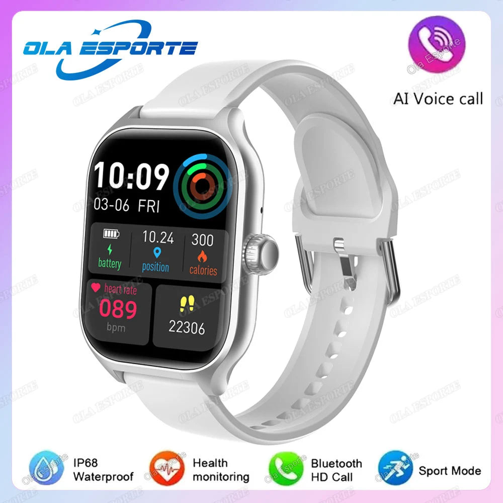 New Sports Smart Watch For Men/Women Waterproof Bluetooth Call Multiple Sports Modes Pedometer Smartwatch Heart Rate Monitoring