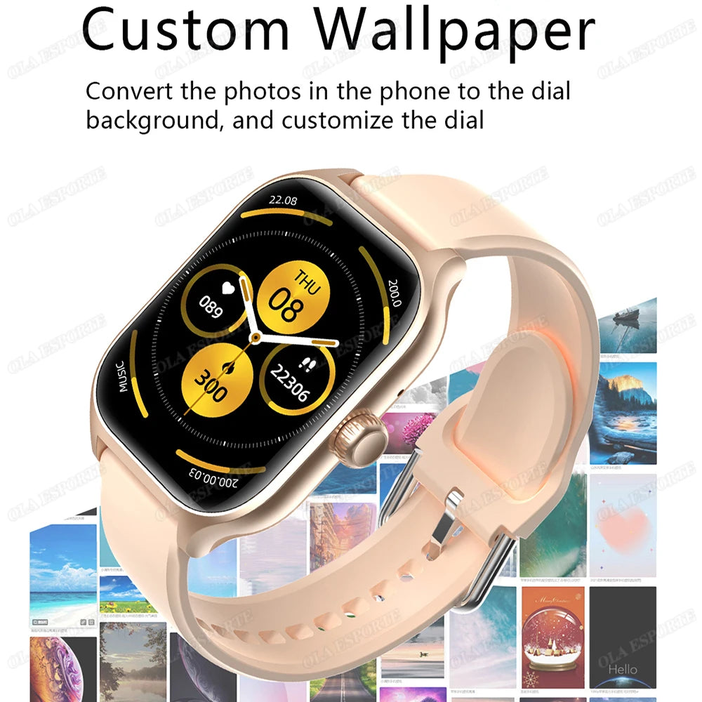 New Sports Smart Watch For Men/Women Waterproof Bluetooth Call Multiple Sports Modes Pedometer Smartwatch Heart Rate Monitoring