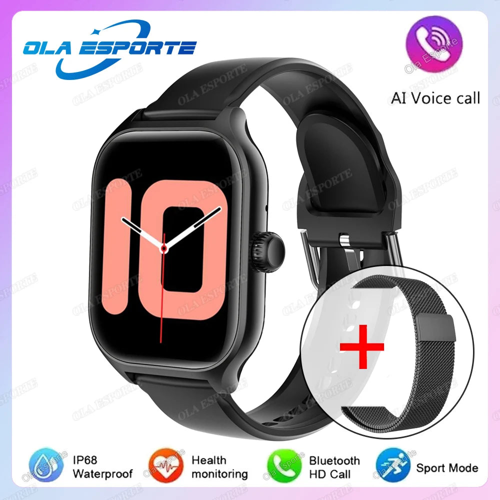 New Sports Smart Watch For Men/Women Waterproof Bluetooth Call Multiple Sports Modes Pedometer Smartwatch Heart Rate Monitoring